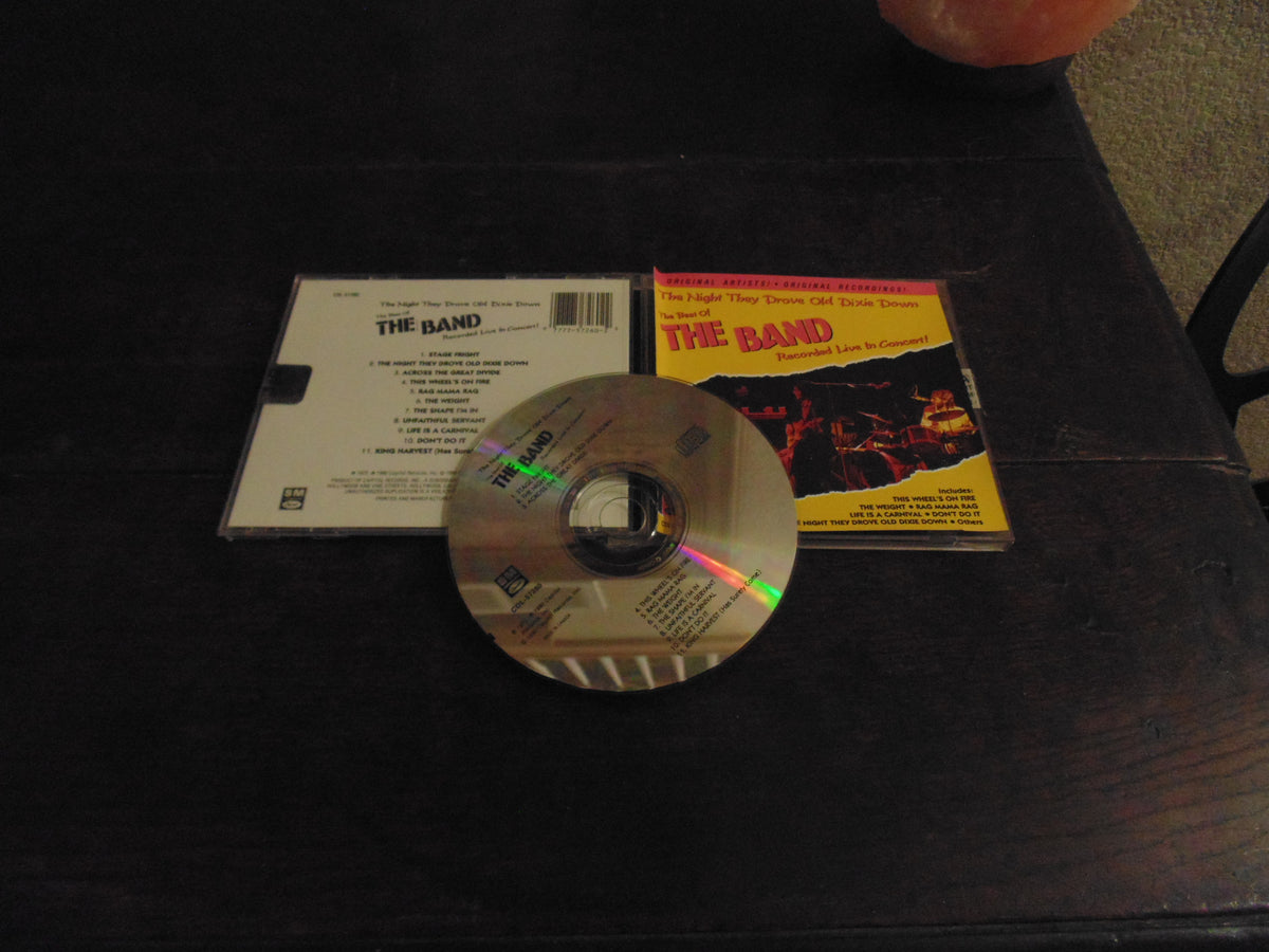 The Band CD, Best of, Greatest, Live, The Night They Drove Old Dixie Down