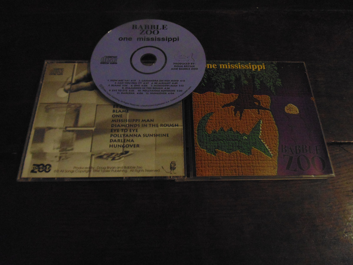 Babble Zoo CD, One Mississippi, 12 Tracks