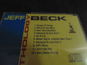 Jeff Beck CD, Anthology, Rock Classics Pressing