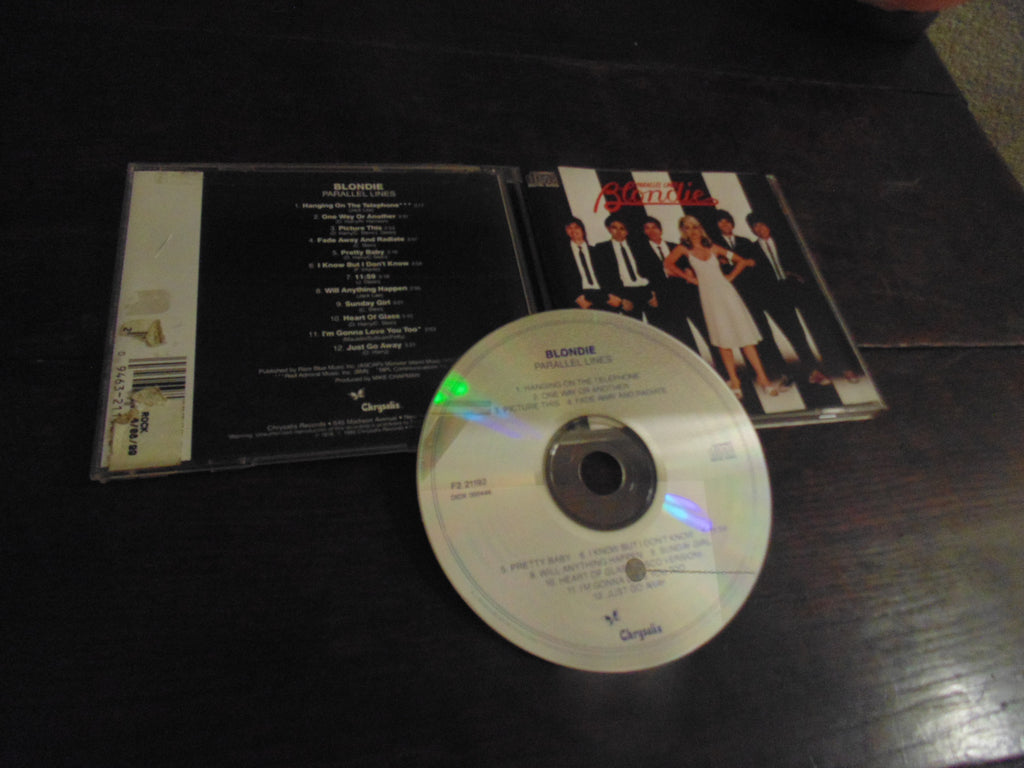 Blondie CD, Parallel Lines, Chrysalis Records