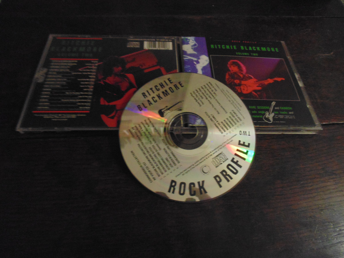 Ritchie Blackmore CD, Rock Profile, Volume Two, 2, Connoisseur, French Import, Deep Purple, Rainbow