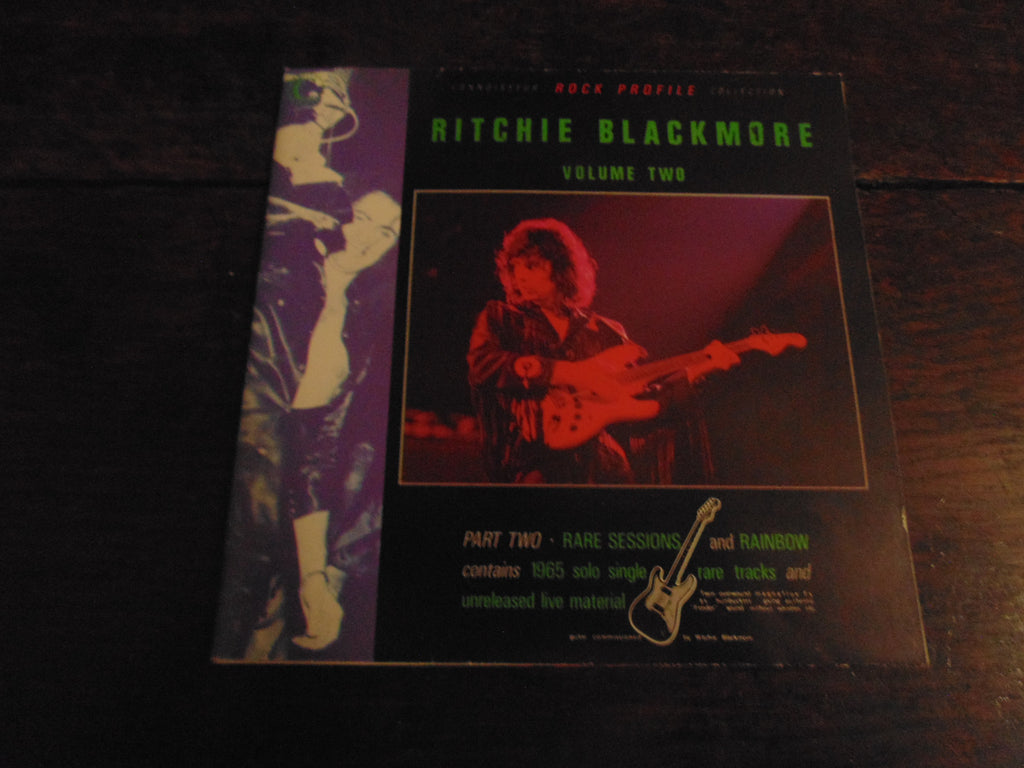 Ritchie Blackmore CD, Rock Profile, Volume Two, 2, Connoisseur, French Import, Deep Purple, Rainbow