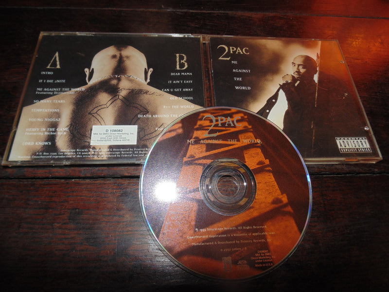 Tupac CD, Me Against the World, PA, BMG
