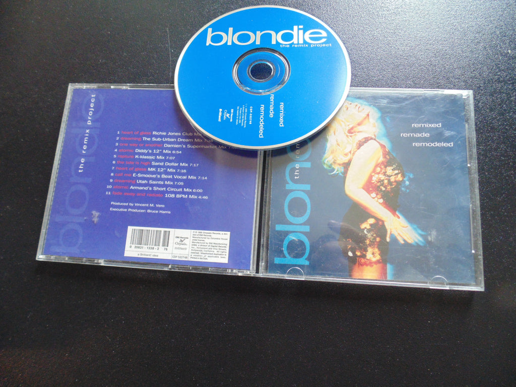 Blondie CD, The Remix Project, Remade, Remodeled, Debbie Harry, Fibits: CD, LP & Cassette Store