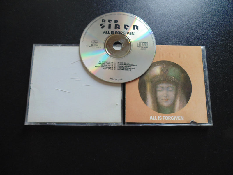 Siren CD, All is Forgiven, No Back Insert, Fibits: CD, LP & Cassette Store