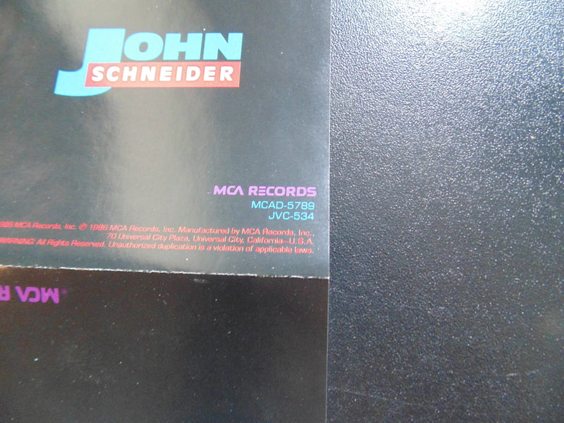 John Schneider CD, Take the Long Way Home, Japan, Fibits: CD, LP & Cassette Store