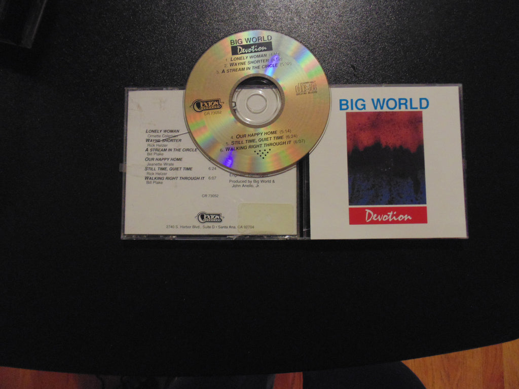 Big World CD, Devotion, Fibits: CD, LP & Cassette Store
