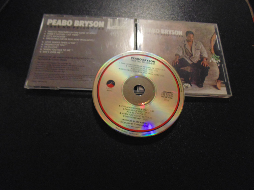Peabo Bryson CD, Take No Prisoners, W. Germany, Fibits: CD, LP & Cassette Store