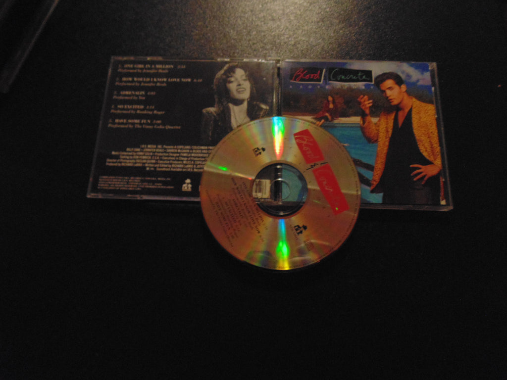 Blood & Concrete CD, A Love Story, Soundtrack, Jennifer Beals, Fibits: CD, LP & Cassette Store