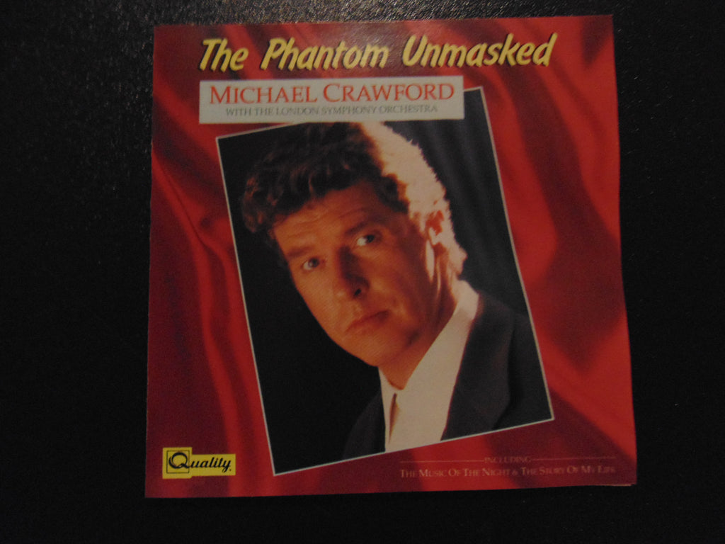 Michael Crawford CD, The Phantom Unmasked, London Symphony, Fibits: CD, LP & Cassette Store