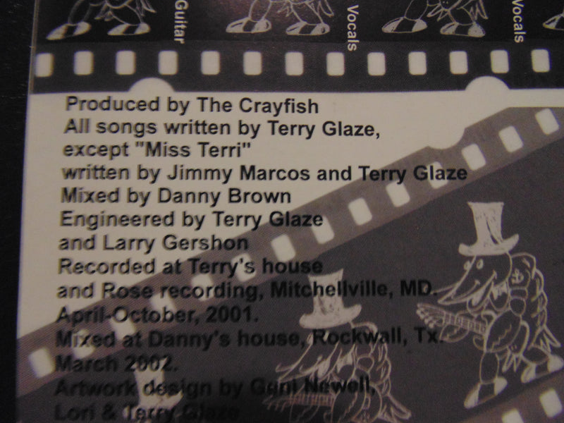The Crayfish CD, Self-titled, Lord Tracy, Pantera, Terry Glaze, Fibits: CD, LP & Cassette Store