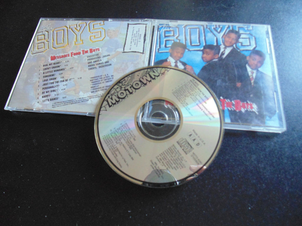 The Boys CD, Messages from the Boys, BMG, Fibits: CD, LP & Cassette Store