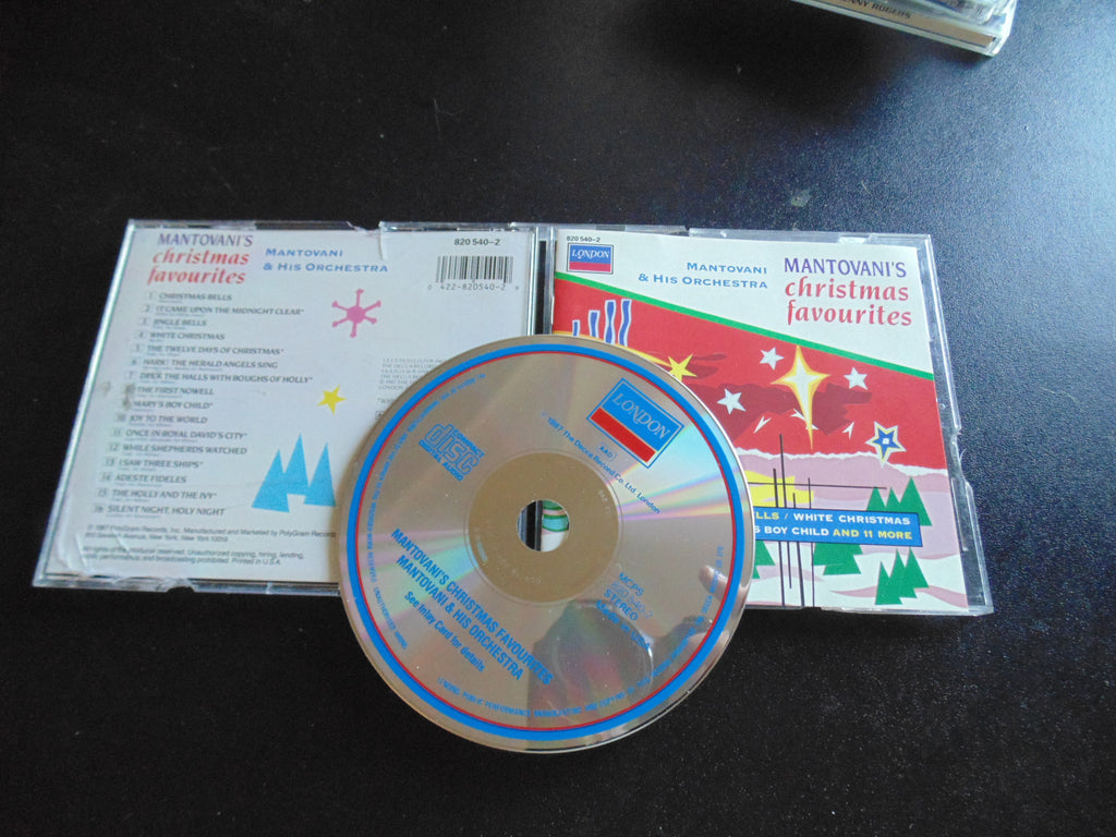 Mantovani's Christmas Favourites CD, His Orchestra, Favorites, Fibits: CD, LP & Cassette Store