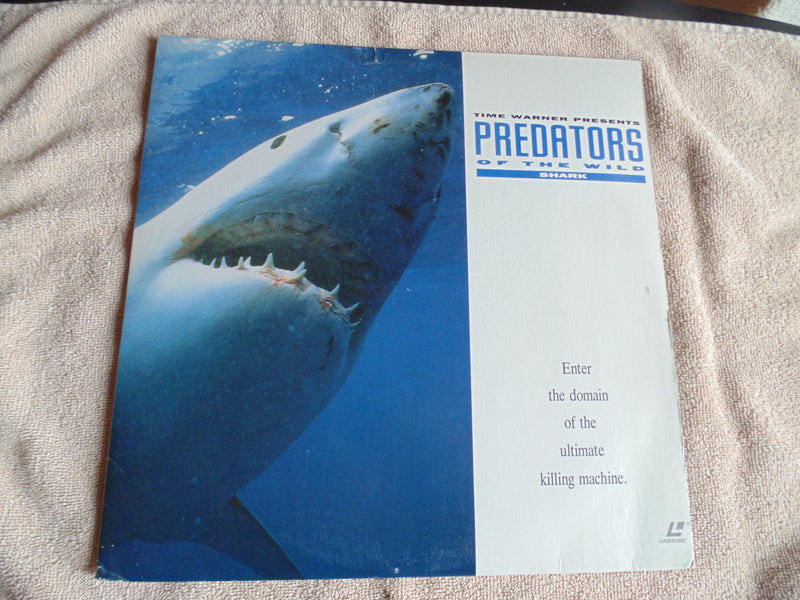 The Predators of the Wild LaserDisc, Shark, Time Warner, Fibits: DVD, LaserDisc, BluRay, CD, LP & Cassette Store