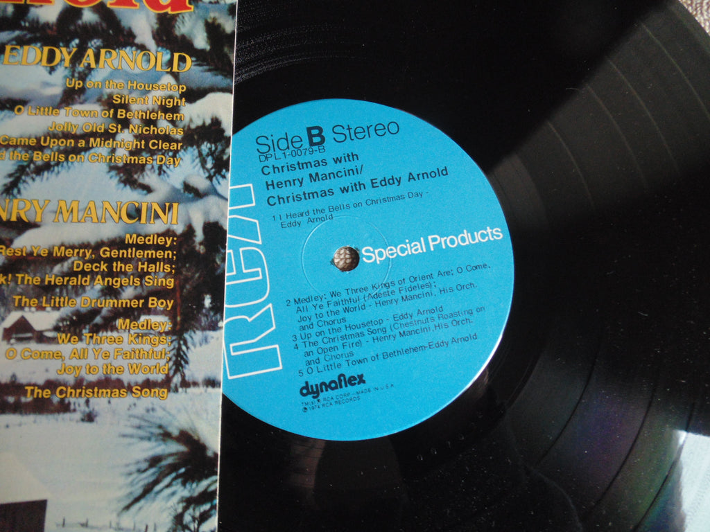 Henry Mancini / Eddy Arnold LP, Christmas with, Fibits: LP, CD, Video & Cassette Store