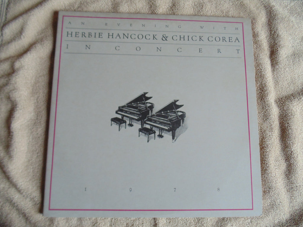 Herbie Hancock & Chick Corea 2 LP, An Evening with, in Concert, Fibits: LP, CD, Video & Cassette Store