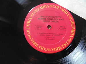 Herbie Hancock & Chick Corea 2 LP, An Evening with, in Concert, Fibits: LP, CD, Video & Cassette Store