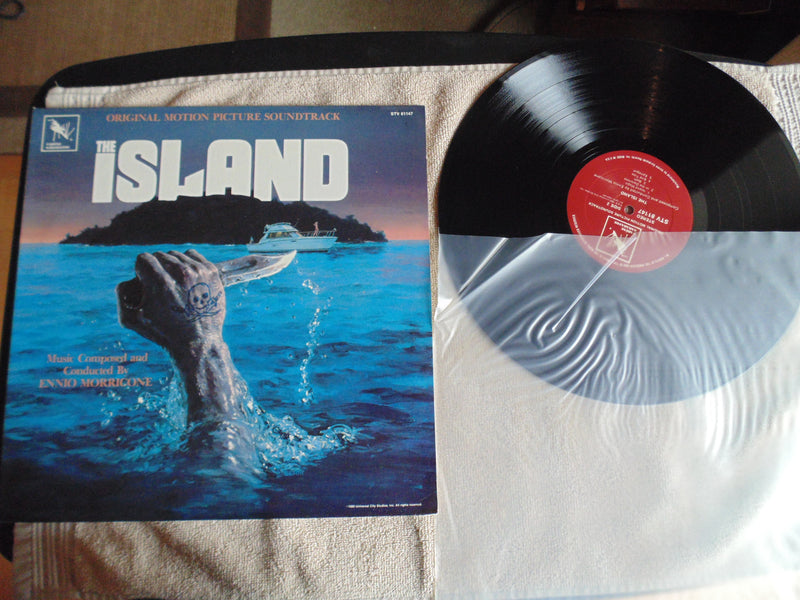 The Island LP, Soundtrack, Ennio Morricone, STV 81147, Fibits: LP, CD, Video & Cassette Store