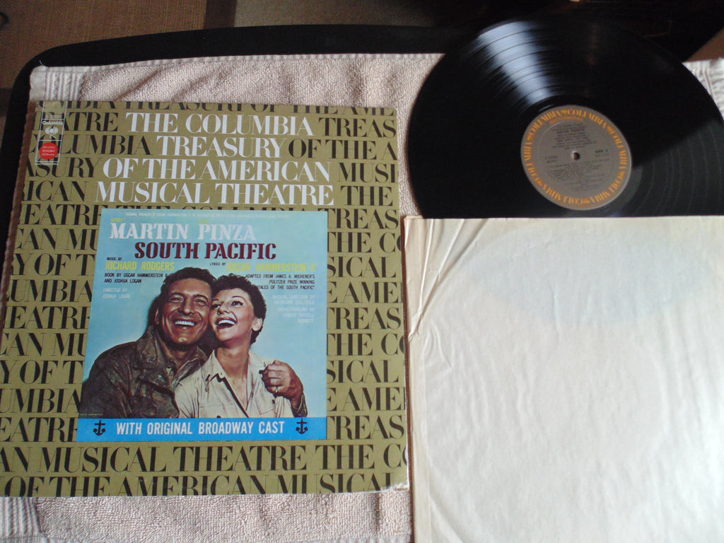 South Pacific LP, Martin Pinza, Original Broadway Cast, Columbia Treasury, Fibits: LP, CD, Video & Cassette Store