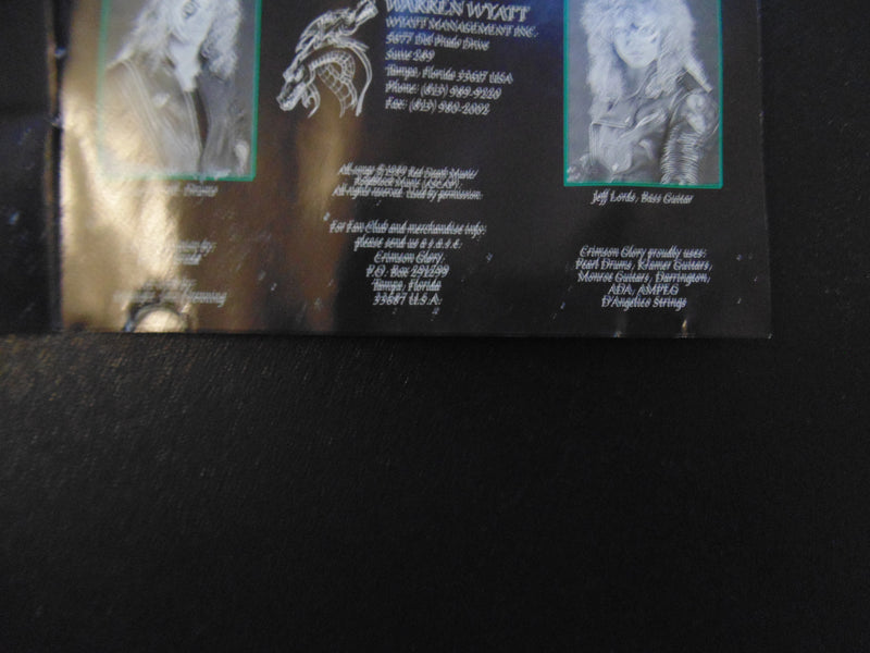 Crimson Glory CD, Transcendence, Original 1988 Pressing