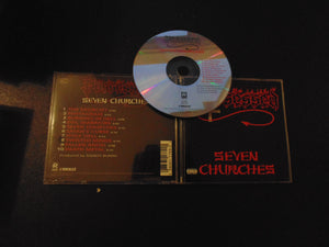 Possessed CD, Seven Churches, Remastered, 1999, Relativity/Combat, UPC 088561176952