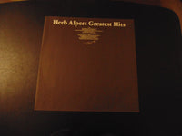 Herb Albert LP, Greatest Hits, Japan Import w/ OBI, Fibits: LP, CD, Video & Cassette Store