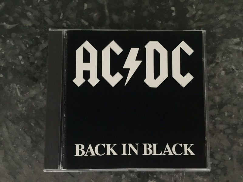 AC/DC CD, Back in Black, Original Pressing