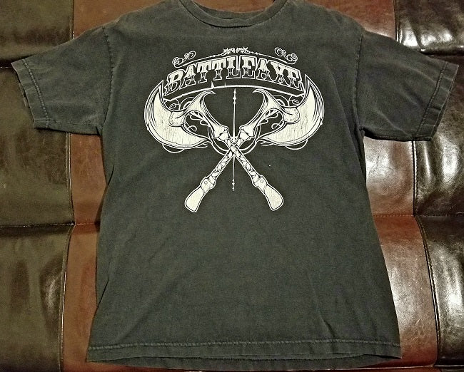 Battleaxe T-Shirt Men's Medium - Metal Band