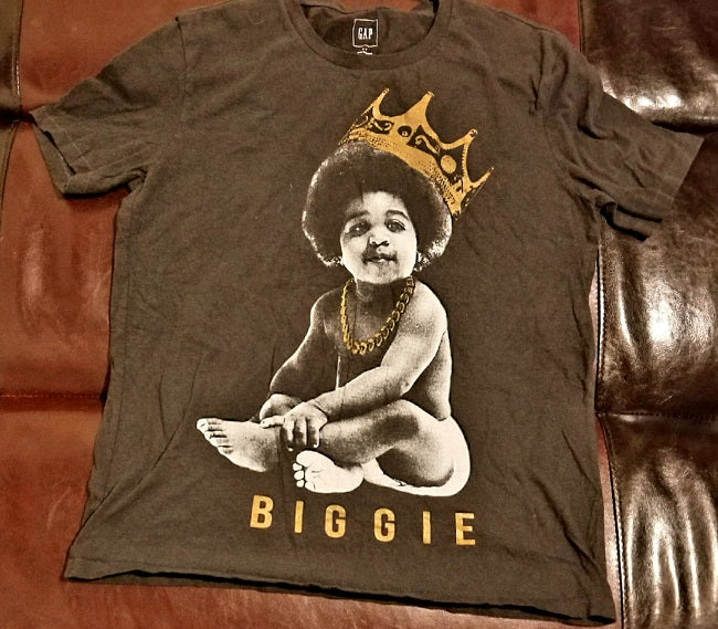 The Notorious BIG Biggie / Ready to Die / Black T-Shirt Men's Small