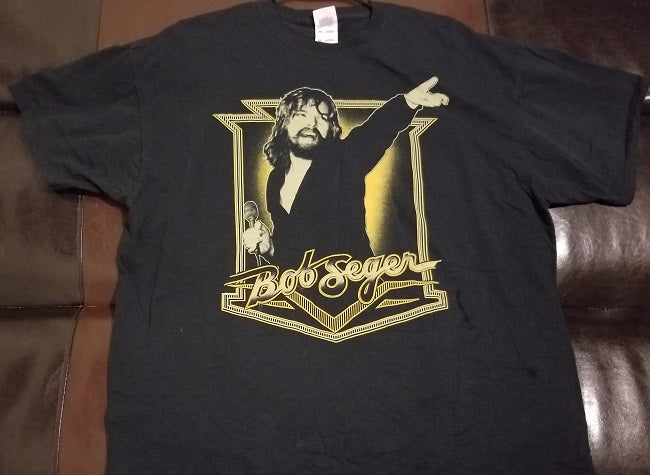 Bob Seger Official Tour T-Shirt 2011 Men's XXL - 2XL - Like New