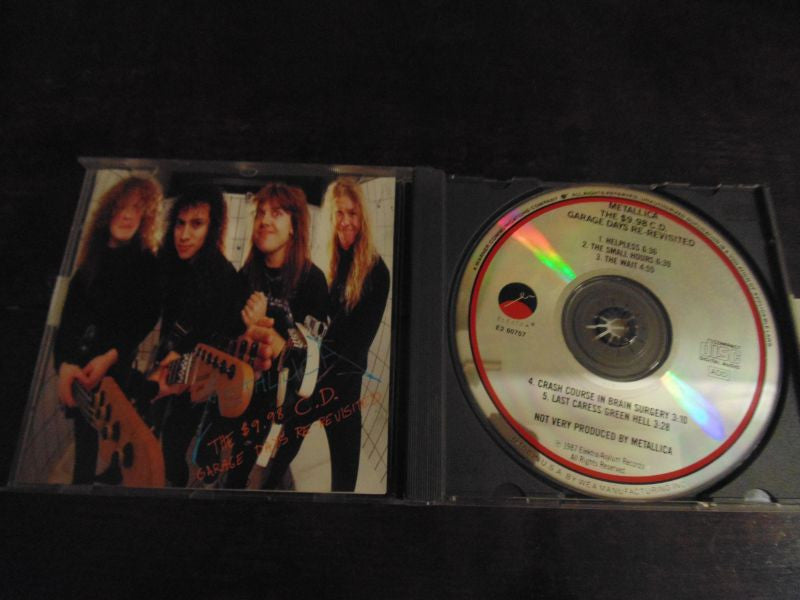 Metallica CD, Garage Days Re-Revisited, Original 1987 Release, Rare, OOP