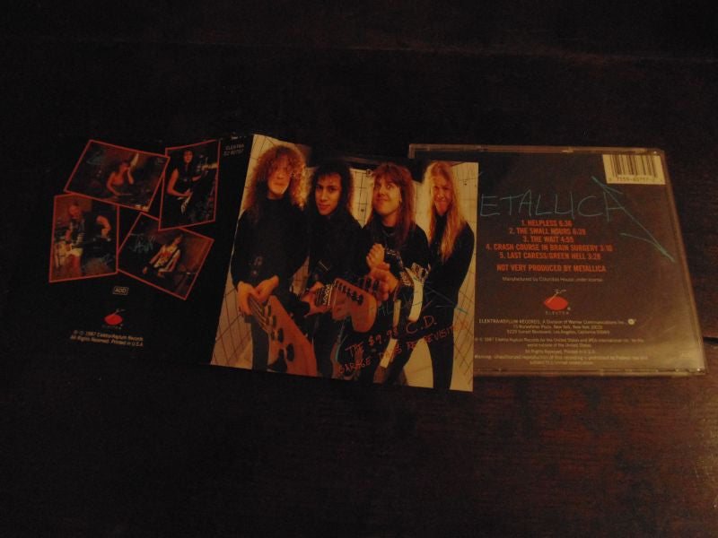 Metallica CD, Garage Days Re-Revisited, Original 1987 Release, Rare, O –  Fibits