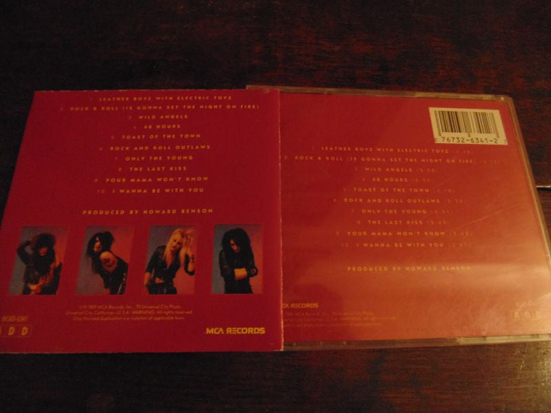 Pretty Boy Floyd CD, Leather Boyz with Electric Toyz, Original MCA, NO Promo, Toys Boys
