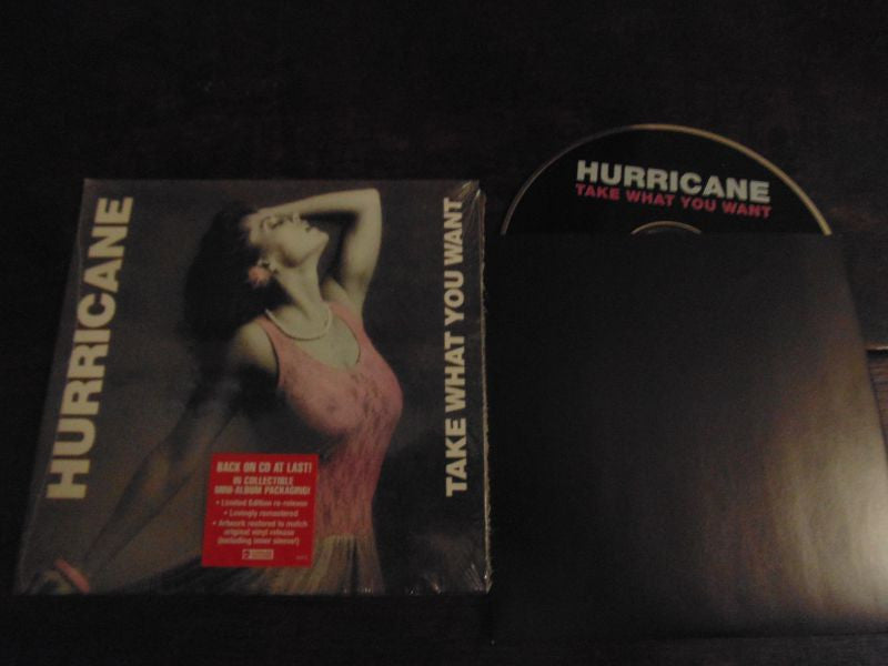 Hurricane, CD, Take What You Want, Foreigner, Sarzo, Cavazo, Remastered, Limited Mini Album Packaging