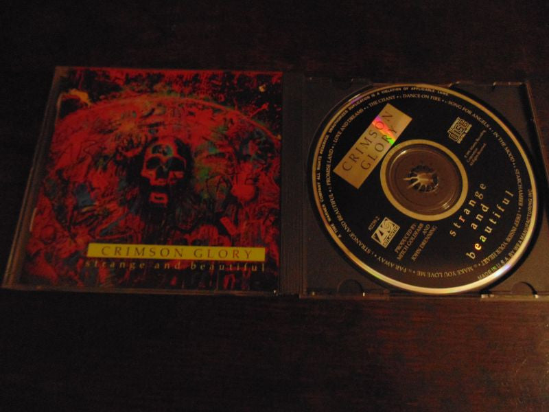 Crimson Glory CD, Strange and Beautiful, 1991 Atlantic Records