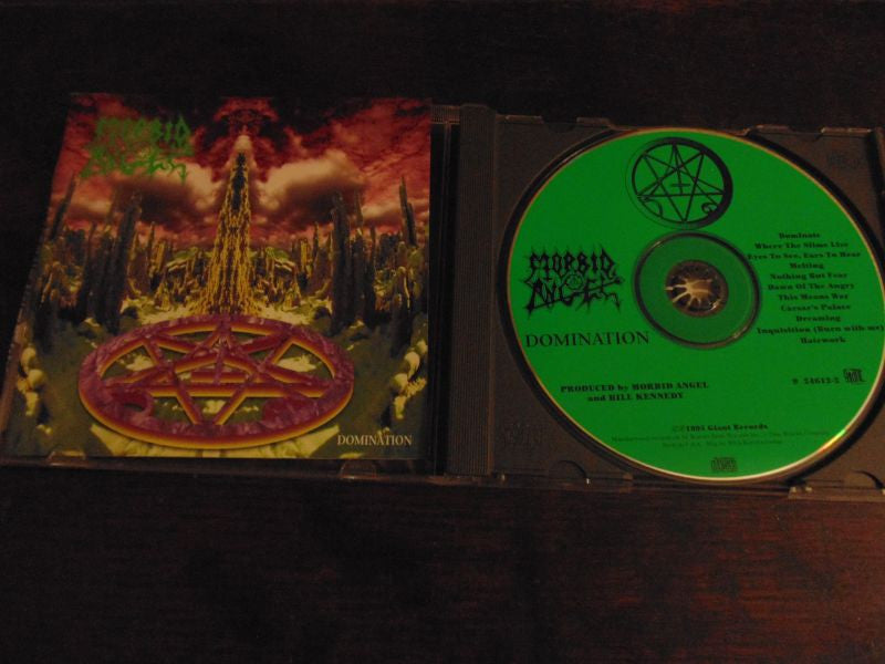 Morbid Angel CD, Domination, 1995 Giant Records