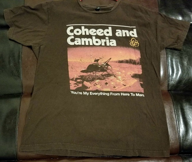 Coheed and Cambria 'You're My Everything From Here To Mars' T-Shirt Men's Large