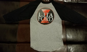 Lita Ford European Tour Shirt T-Shirt Men's Small (SM) - Augusta