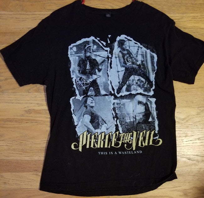 Pierce the Veil 'This is a Wasteland' T-Shirt - Men's Large (L)