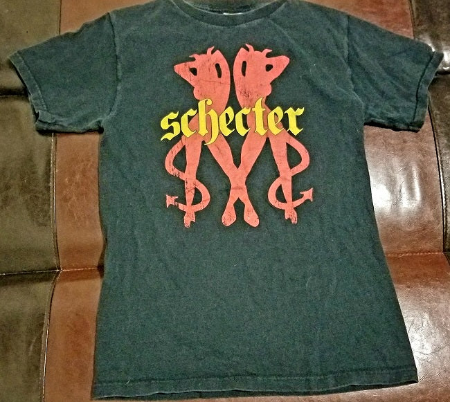 Schecter Guitars T-Shirt Men's Small (SM) - Old School