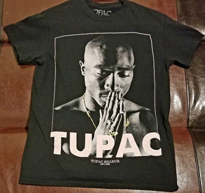 Tupac Praying T-Shirt 1971-1996 Men's Small
