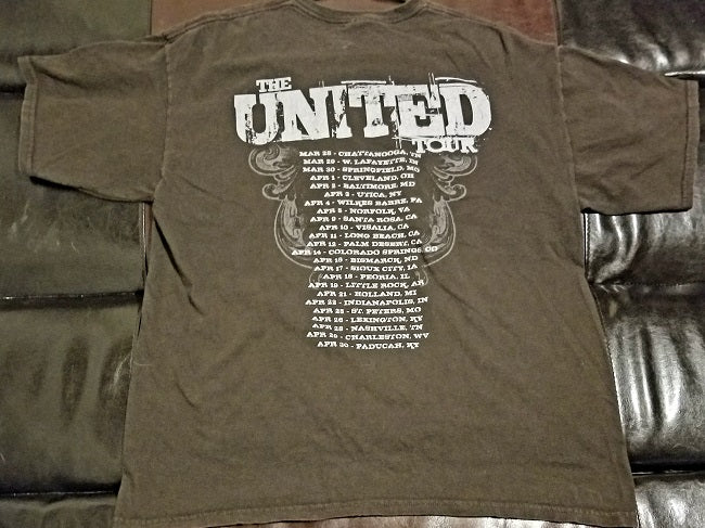 Michael W. Smith & & Steven Curtis Chapman United Official Tour T-Shirt Men's XL