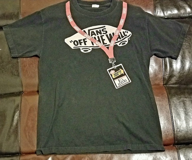 Vans Warped Tour Official 2013 Tour T-Shirt Men's Medium - "Off the Wall"